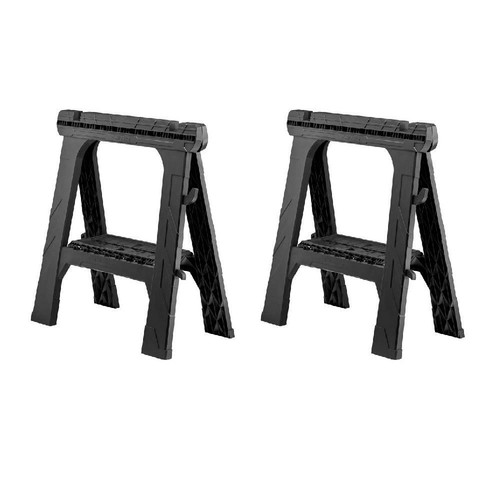Husky Folding Sawhorse 28 Inch Saw 