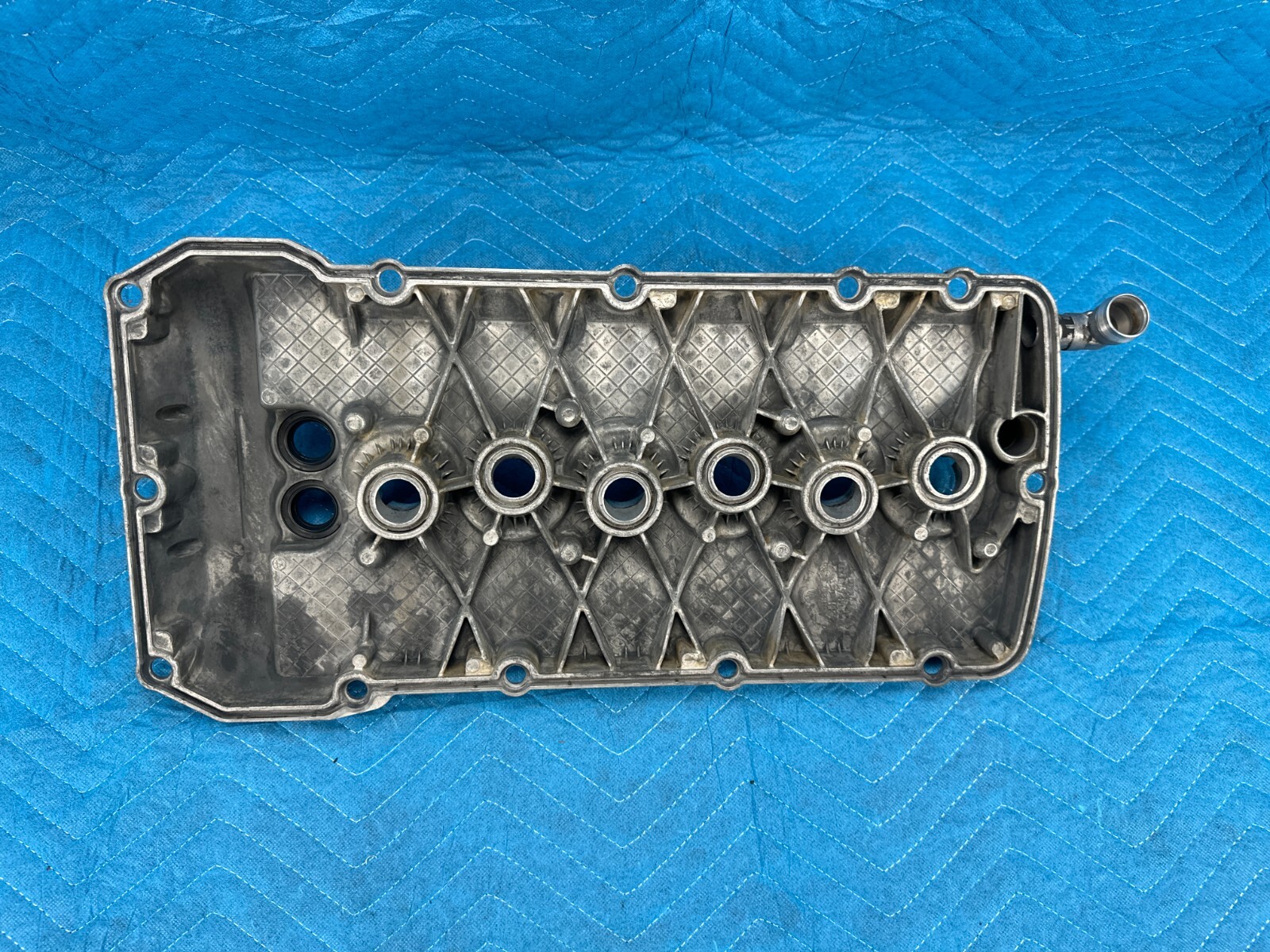 Bentley Conti Flying Spur BWR Engine Valve Cover Driver's Side 29k 2006-2012 OEM
