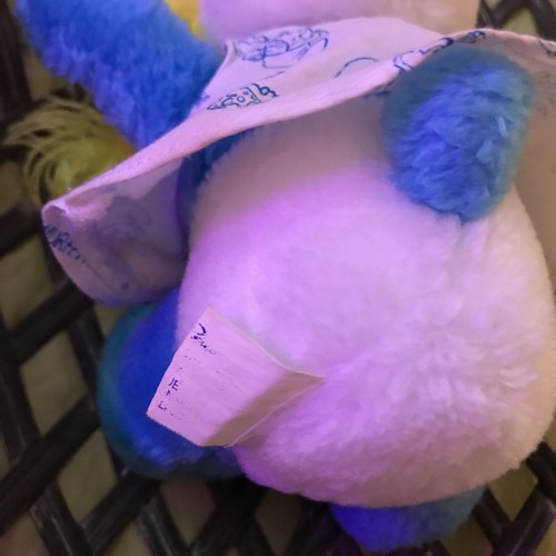 Peyo The Smurfs Smurfette 8" Plush Stuffed Animal Toy Blue Girl Vintage 1981 - Picture 5 of 5