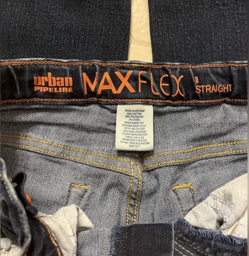Urban Pipeline Boys Max Flex Straight Leg Jeans Size 8 - Picture 5 of 7