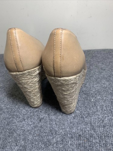 Zapatos de mujer Michael Kors plataforma marrón claro tacones altos talla 9,5 - Imagen 3 de 9