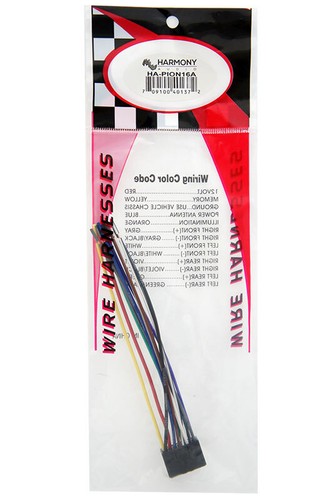 Harmony Audio HA-PION16A Pioneer Replacement 16 Pin Radio Wire Harness - 第 2/2 張圖片