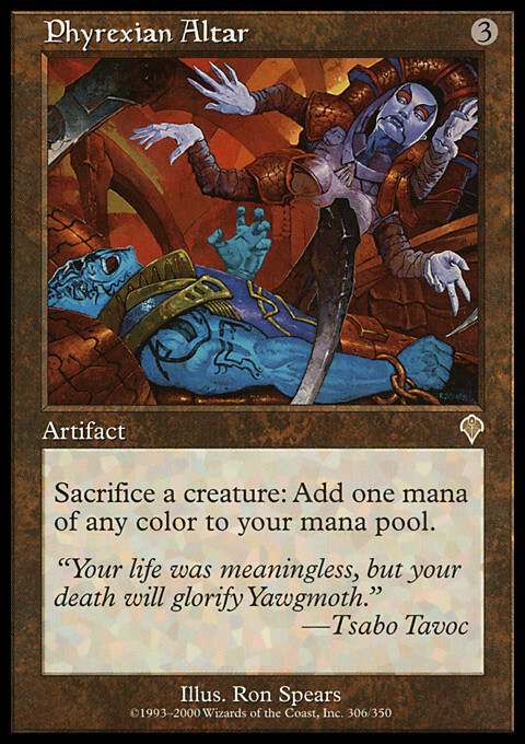 MTG Magic the Gathering Phyrexian Altar (306/356) Invasion