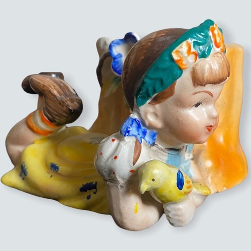 Vintage Occupied Japan Ukrainian Girl Figurine - Picture 2 of 7