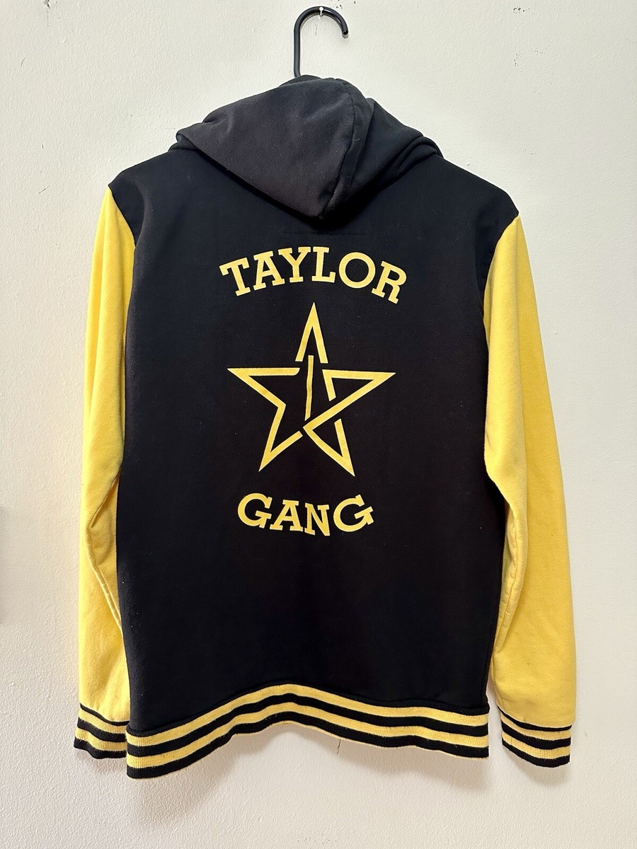 TAYLOR GANG ウィズカリファ　ジャケット Wiz Khalifa Hoodie Jacket Men's Small Black Varsity Taylor