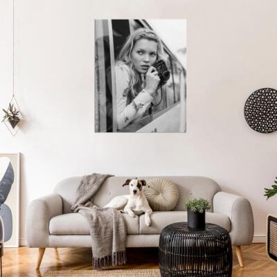 526046 KATE MOSS 80s 90s Retro Vintage Photo 16x12 WALL PRINT