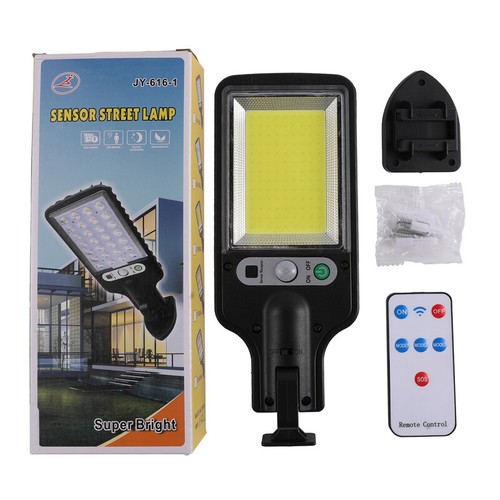 Wireless IP65 Motion Sensor Solar Security Wall Light w/ 3 Modes for Garden Yard - Picture 25 of 47