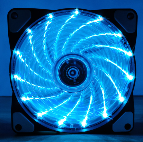 2-5PCS Cooling Fan Computer Case PC Silent 120mm 12V RGB Double Sided LED Halo - Afbeelding 32 van 44
