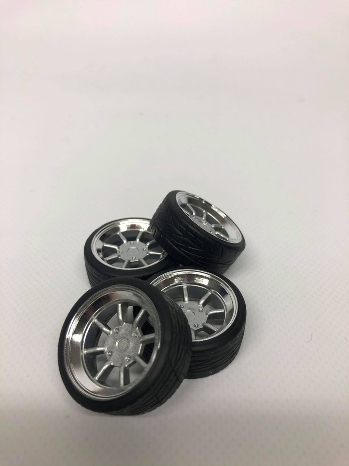 Watanbe 16 Inch 1/18 PLASTIC Universal Wheel Set Choose Colour