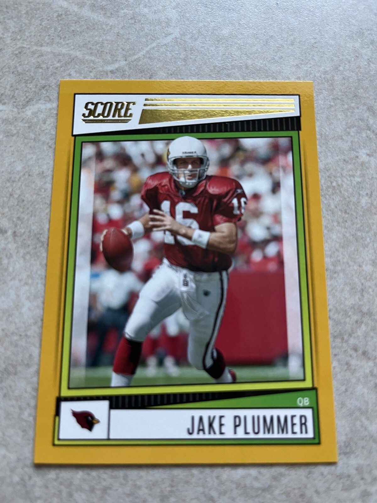 2022 Score Gold #151 Jake Plummer NFL Arizona Cardinals
