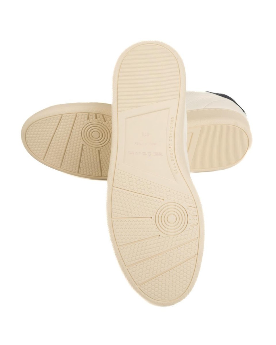 Kiton $1,420 NIB White Blue Suede Goatskin Leather Sneakers