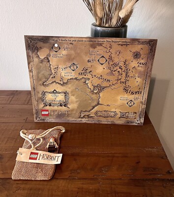 LEGO 2012 SDCC The Hobbit Bilbo Baggins Pouche/Bag & Map ULTRA RARE
