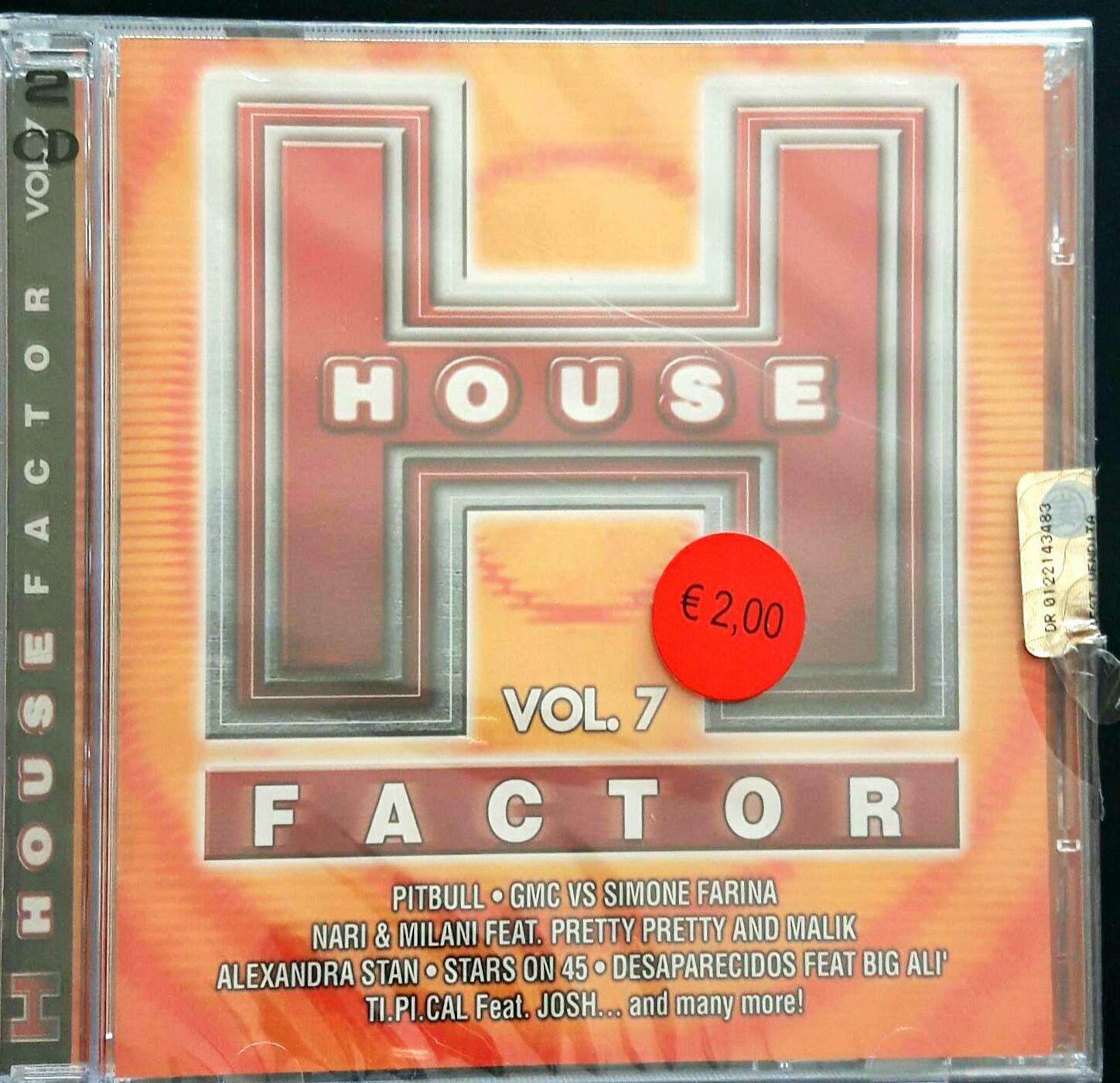 Various – House Factor Vol.7  Cd Sealed
