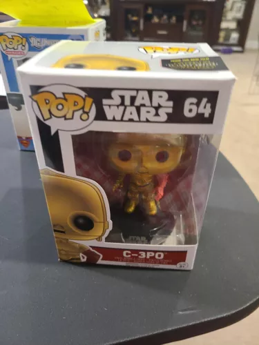 Star Wars Funko Pop #64 C-3P0, The Force Awakens Film