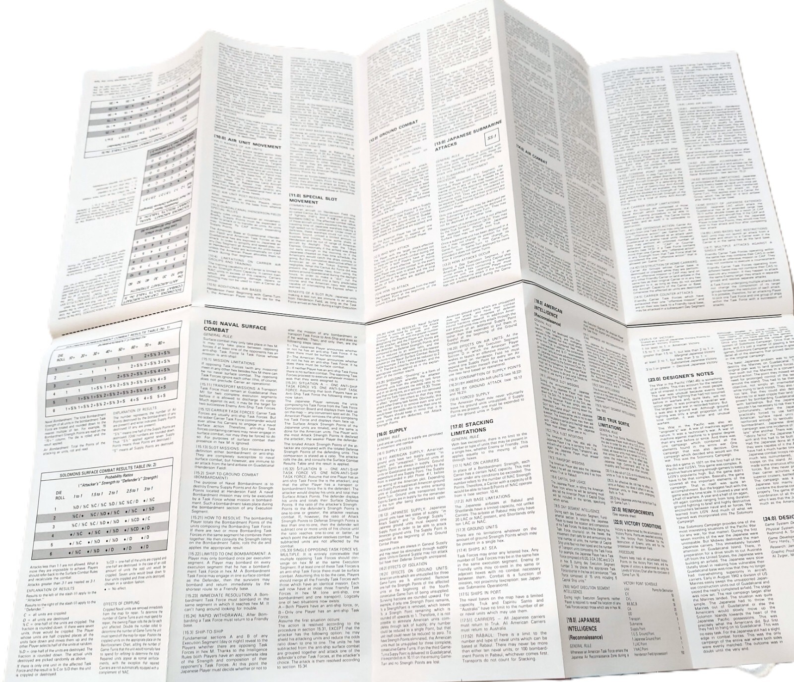 RARE SPI 1973 SOLOMONS CAMPAIGN Air Land & Sea Warfare Pacific '42 COMPLETE tray