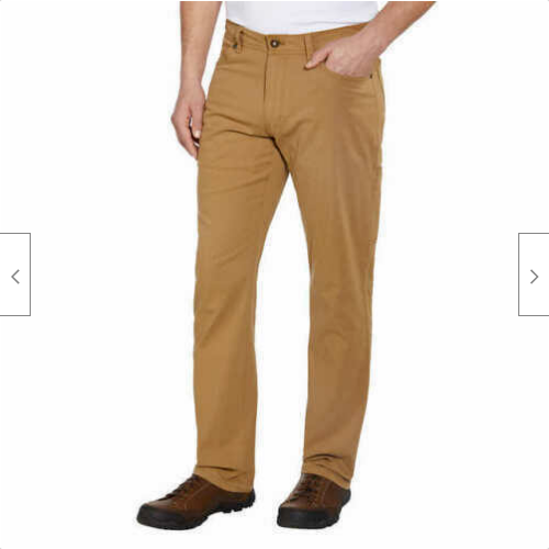 NWT G.H. Bass & Co. Men’s Canvas 5 Pocket Groundwork Pant Ermine Size 30/34
