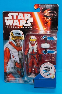 Star Wars Hasbro Ello Asty X-Wing Pilot The Force Awakens Collection 2015