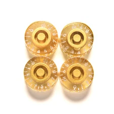 4pcs Gold Speed Volume Tone Control Knobs For Gibson Les Paul Electric Guit  ZP