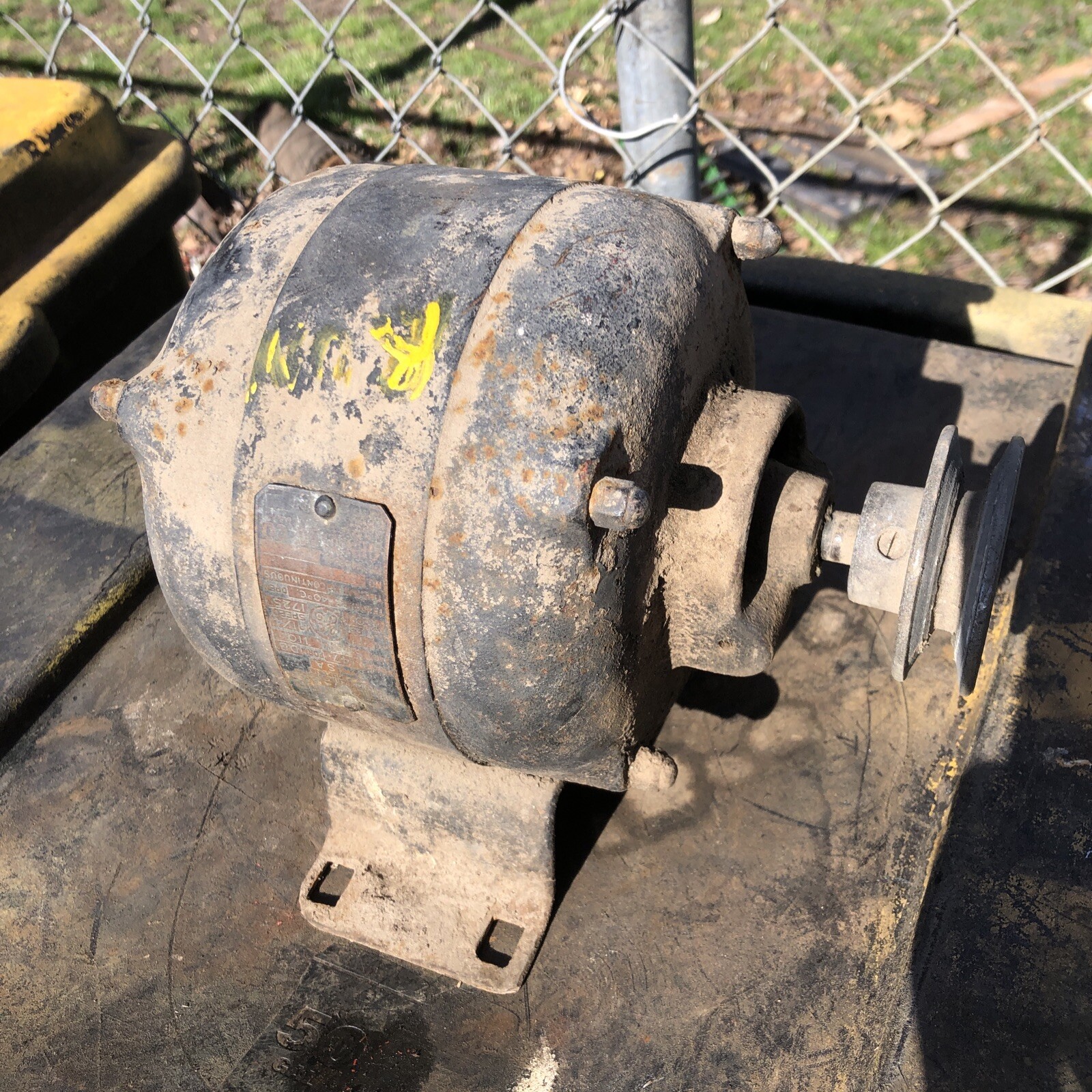 Vintage General Electric A C Motor 27468 eBay