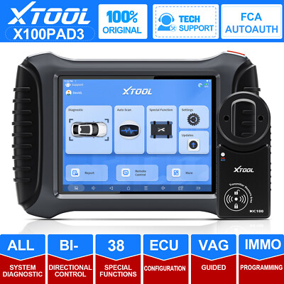 XTOOL X100 PAD3 All Systems K*ey E/CU Coding Diagnostics Scanner Tool CAN FD