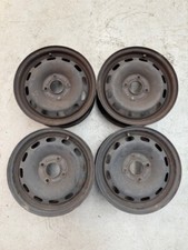 4 Cerchi Ferro Usati 14 Pollici  Ford Fiesta 5.5x14 et 37.5  4x108 63.4