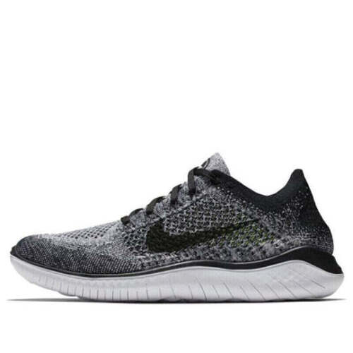 Chaussures de course homme Nike Free RN Flyknit 2018 blanc noir 942838-101 tailles