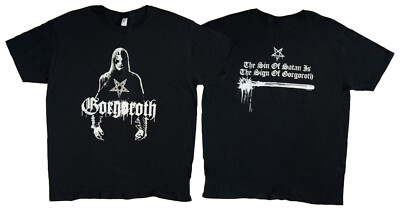 GORGOROTH band OFFICIAL merch BLACK METAL t-shirt alternative fashion size L XL