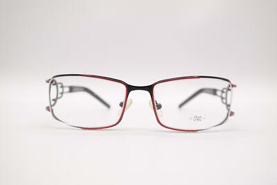 Monture De Lunettes Brillenmann Choc C332-116 - Noir Cuivre - Forme Ovale - Métal - Allemagne - Neuf Sans étiquette