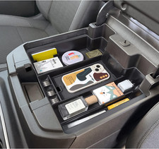 Full Console Armrest Organizer Compatible with 2019-2022 Chevy Silverado 1500/GM