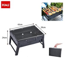 Barbecue Fumoir Gril Charbon Portable Pliable HMJ