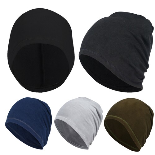Winter Warm Fleece Beanie Hat Men Women 
