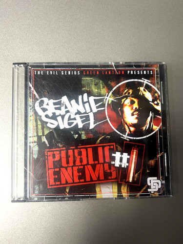 Beanie Sigel / DJ Green Lantern - Public Enemy #1 Original Mixtape MIX CD 2004