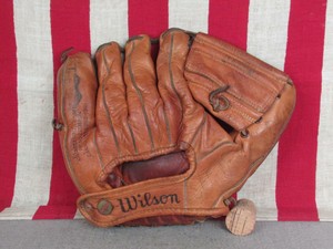 wilson leather baseball glove
