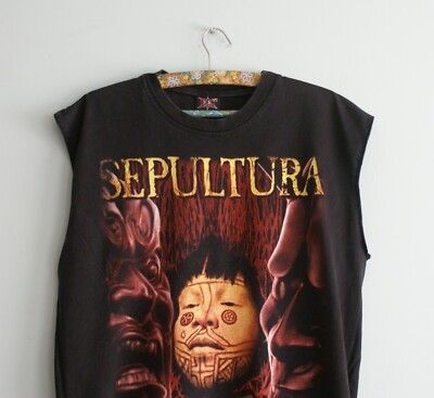 Sepultura Roots T-shirt, Vintage Sepultura T-shirt, Vintage Band T