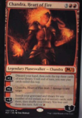 Chandra, Heart of Fire - Core Set 2021: #135, Magic: The Gathering Nm R238