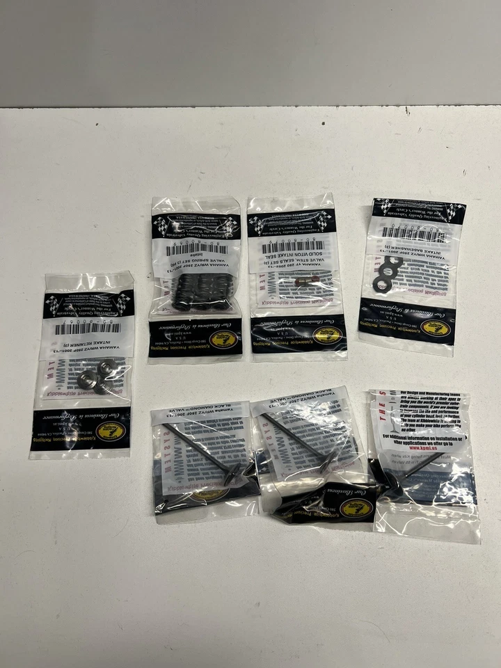 Kit de resortes de válvulas de admisión de titanio Kibblewhite Yamaha YZ250F YZ 250F WR WR250F Foto 4 de 4