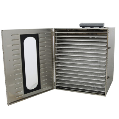 16 Layers Food Dehydrator Pet Food Fruits Vegetables Drying Machine Three Space