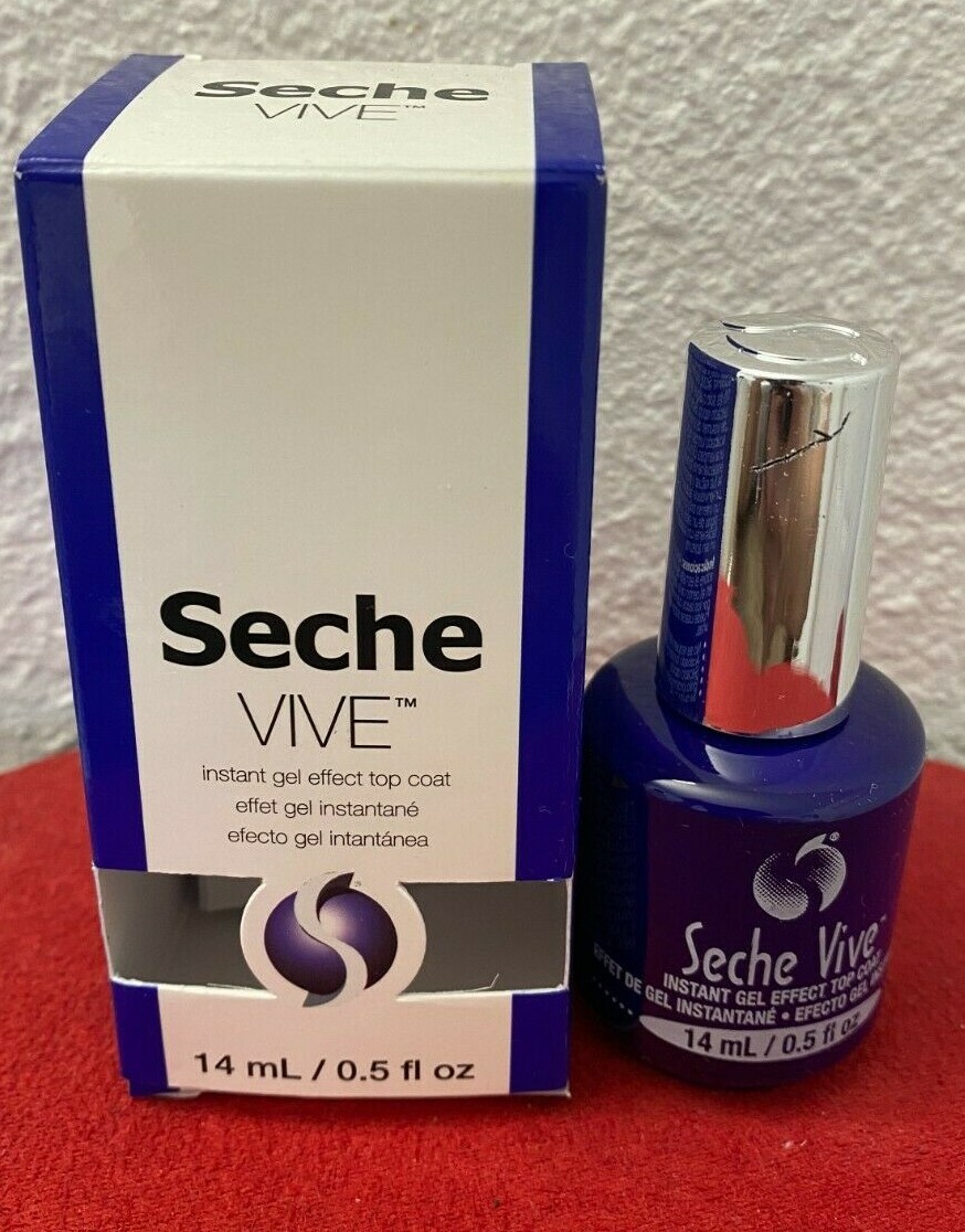 Seche VIVE Instant Gel Effect Nail Top Coat