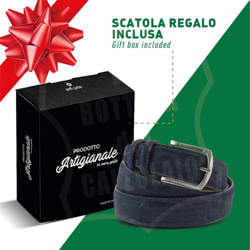 Cinture uomo camoscio artigianale made in Italy - Imagen 11 de 161