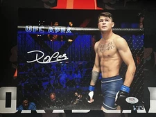 Diego Lopes Autographed UFC MMA 8x10 Photo Full Signature Auto PSA DNA ITP COA