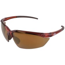 Gafas de seguridad Bullhead Mojarra marco marrón cristal lente marrón polarizada