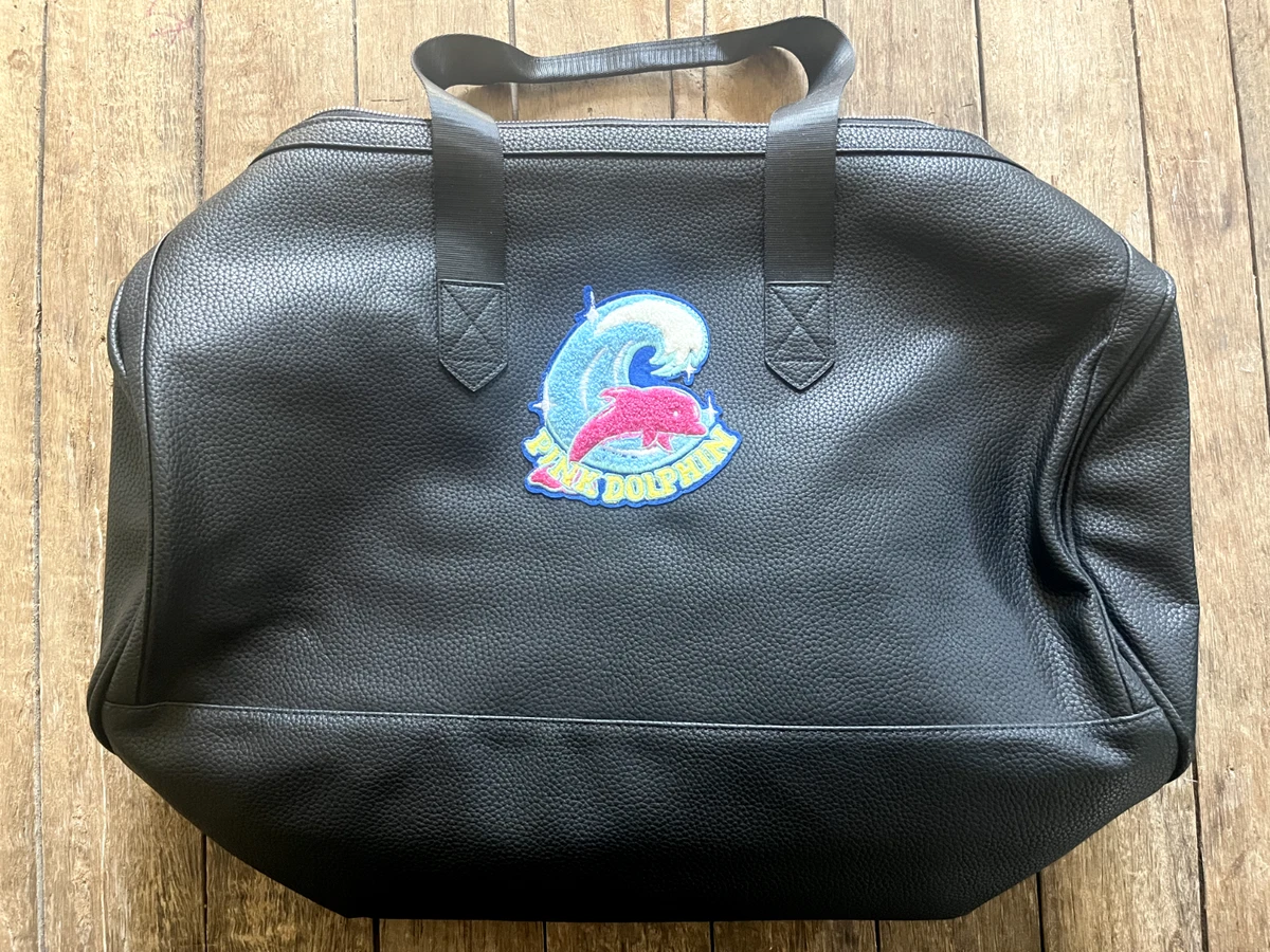 Pink dolphin sale duffle bag