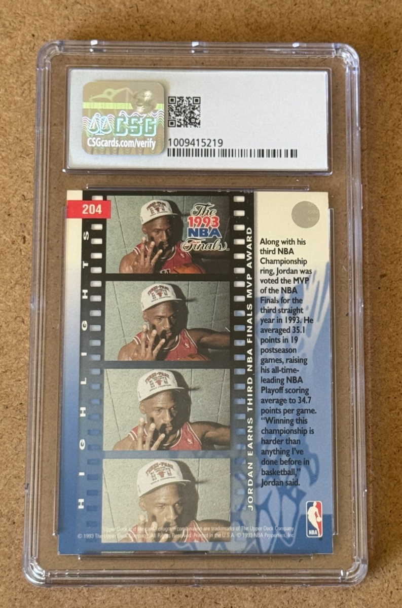 ＠NBA シカゴブルズ スケジュールカード (87/88) Michael Jordan 1997 Upper Deck Nestle Slam Dunk #22