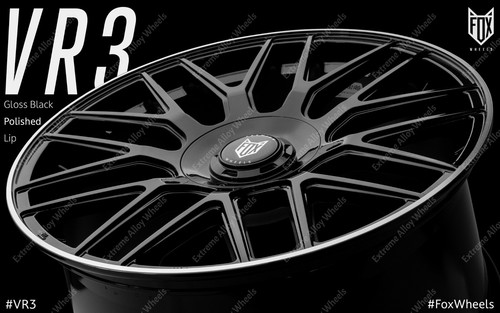 19" Black VR3 Alloy Wheels Fits Mercedes A B C Class w204 w205 Cla Models 5x112 - Picture 2 of 8