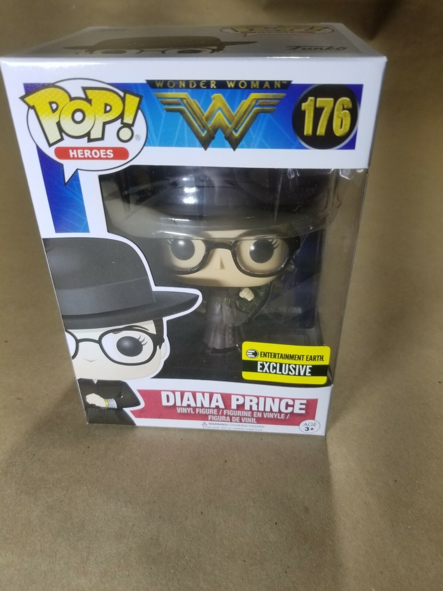FunkoPop！176 DIANA PRINCE 限定 Funko Pop! Diana Prince #176 Wonder Woman Entertainment Earth