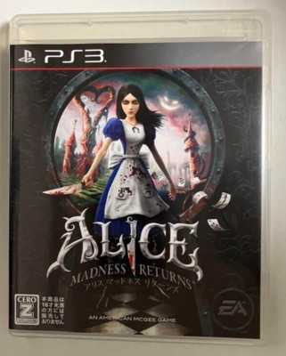 Alice Madness Returns Sony PlayStation 3 PS3 Japanische Version