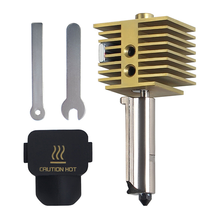 Bambu AMS中古品 For Bambu Lab A1/A1 Mini AMS Hardened Steel 0.4mm Nozzle Hot End