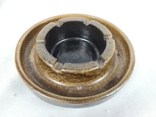 Brown Studio Pottery Cigar Cigarette Ashtray
