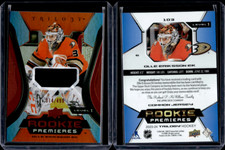 2023-24 Upper Deck Trilogy Rookie Premieres Patch Level 1 Olle Eriksson Ek /499