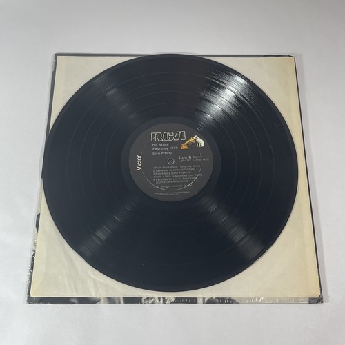 Elvis February, 1970 On Stage RCA Album 12" 33 RPM Vinyl Record - Picture 7 of 7